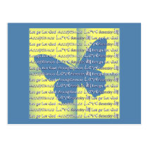 Slogan Butterfly postcards