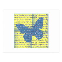 Slogan Butterfly postcards