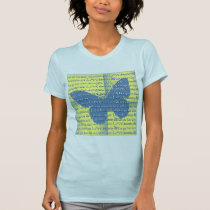 Slogan Butterfly t-shirts