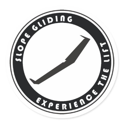 Slope Gliding Stickers by gcosgrove