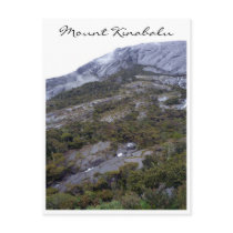 slope kinabalu post card