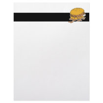 sloppy chili burger letterhead template