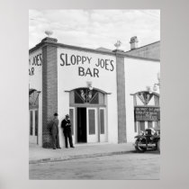 Sloppy Joe's Bar, Key West, 1938 Posters