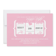 Slot Machine Bachelorette Party in Vegas invitation