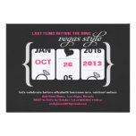 Slot Machine Bachelorette Party in Vegas Announcement