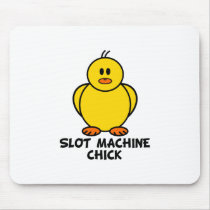 Slot Machine Chick mousepads