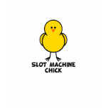 Slot Machine Chick t-shirts