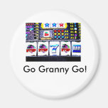 Slot machine, Go Granny Go! Magnets