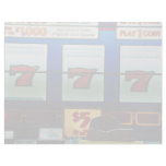 Slot machine in a casino custom letterhead