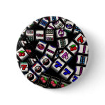 Slot Machine Reels Collage Pin