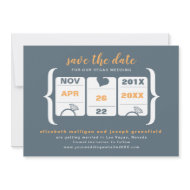 Slot Machine Save the Date - Wedding invitation