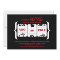 Slot Machine Save the Date - Wedding Personalized Invite