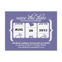 Slot Machine Save the Date - Wedding zazzle_postcard