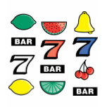 Slot Machine Slots Fruits - Play To Win Charms Shirt