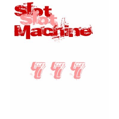 Slot Machine T-shirt by allenmd