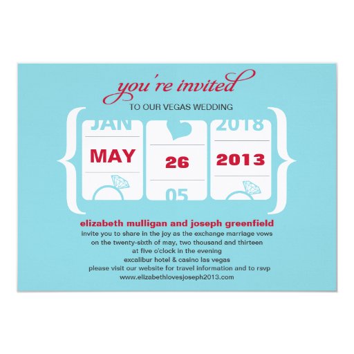 Wedding invitations slot machine Wedding invitations slot machine