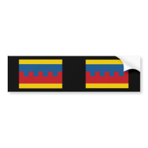 Sloten, Netherlands bumper stickers by bestflag Sloten, Netherlands bumper stickers