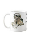 Sloth at Office Cartoon Coffee Mug
