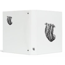 Sloth 3 Ring Binder