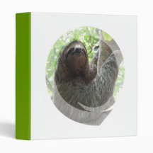 Sloth Photo Design Binder