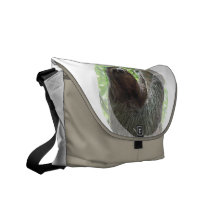 Sloth Photo Design Messenger Bag
