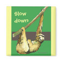 Sloth -Slow Down magnet