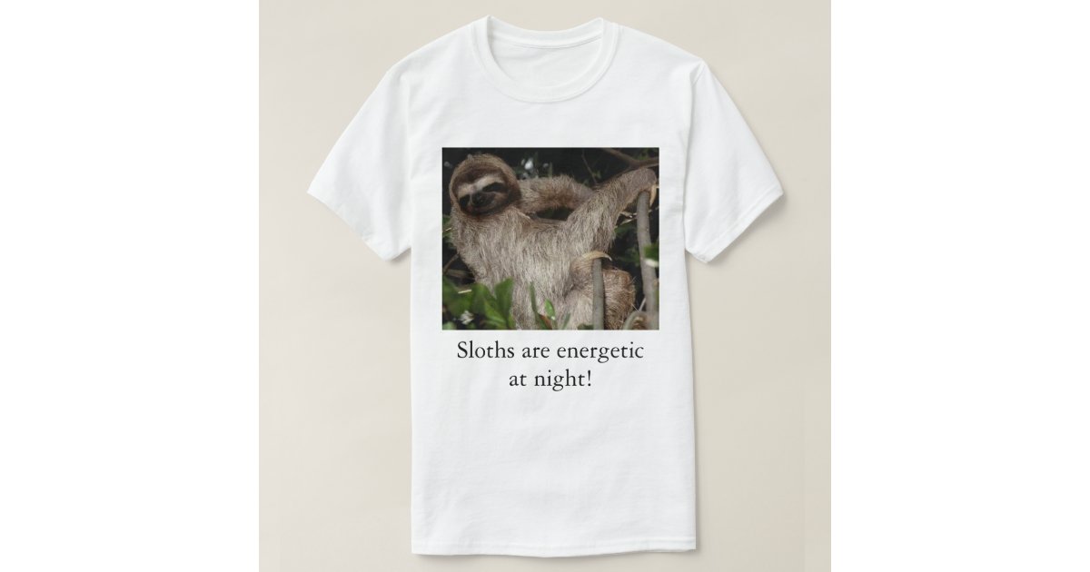 wwf sloth shirt