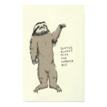 sloth trivia posters by sweenstuff sloth trivia posters