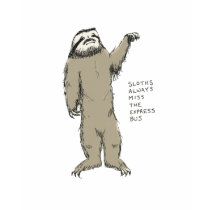 sloth trivia t-shirts
