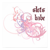 Slots Babe posters by busybees Slots Babe posters