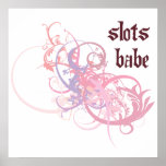 Slots Babe Print