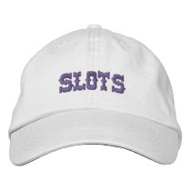 Slots Embroidered Hat embroidered hats by imperfectiomism Slots Embroidered Hat embroidered hats