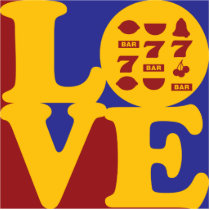 Slots Love photo sculptures