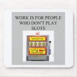 slots player casino gambler mouse mat