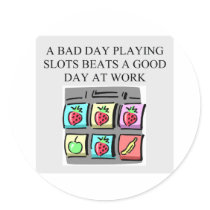 slots player casino gambler sticker