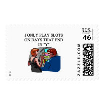 SLOTS player joke postage