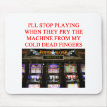 SLOTS slot machine Mouse Pad