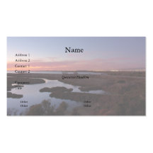 Slough at Dusk  Business Card