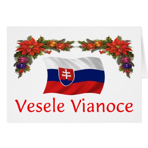Merry Christmas In Slovak Language 