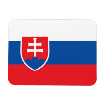 Slovak Flag Magnet