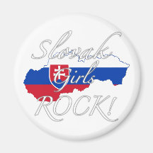 Slovak Girls Rock! Magnets