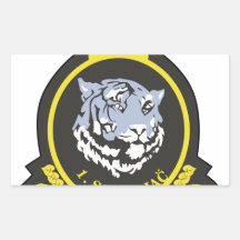 Slovakia 1st squadron rectangle stickers