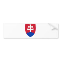 Slovakia coat of arms bumper stickers by sergemayifuila Slovakia coat of arms bumper stickers