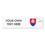 Slovakia Coat of Arms Bumper Stickers