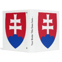 Slovakia Coat of Arms detail Binders