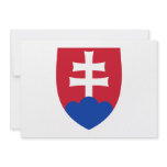 Slovakia Coat of Arms Personalized Announcement
