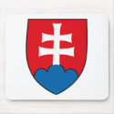 Slovakia Coat of Arms Mousepad