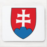 Slovakia Coat of Arms Mousepad