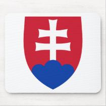 Slovakia coat of arms mousepads by sergemayifuila Slovakia coat of arms mousepads