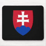 Slovakia Coat of Arms Mousepads